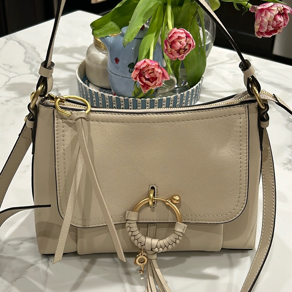 See By Chloe Cement Beige Crossbody NWT